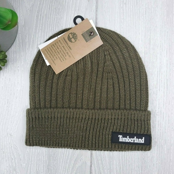 Timberland Other - Timberland Men’s Ribbed Cuff Beanie Winter Hat New